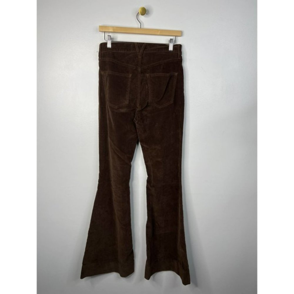 Veronica Beard Sheridan Bell Bottom Corduroy Jeans Women's Brown Size: 28 NWT - Picture 7 of 8
